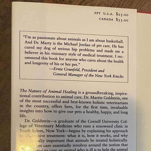 “The Nature of Animal Healing” hardcover - Picture 12 of 16